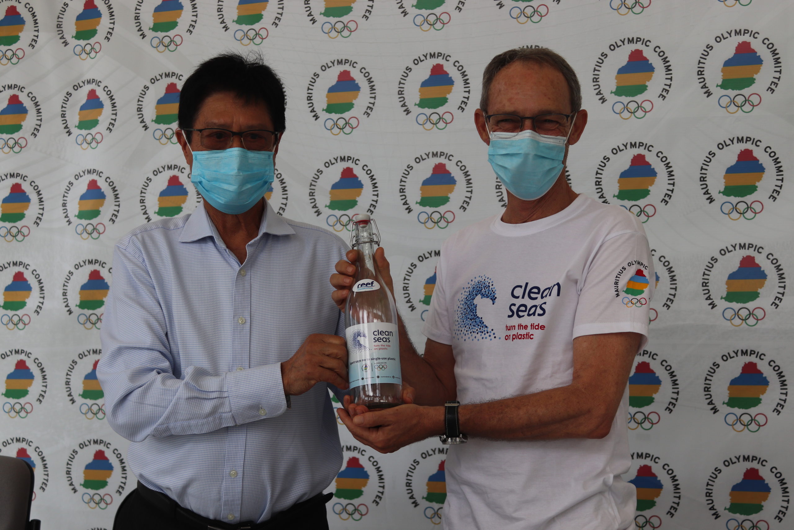 Mauritius Clean Seas Campaign The Mauritius Olympic Committe 