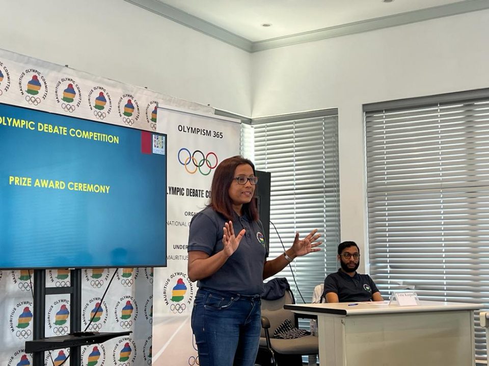 Olympic Debate Competition 2022 – The Mauritius Olympic Committe